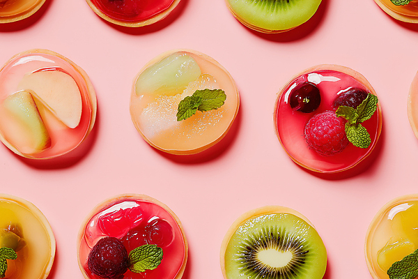 JPG 편집이미지 음식 과일 디저트 여름 파티 식사 신선 달콤 민트 젤리 과일조각 편집실사 AI포토 AI콘텐츠 계절 조각 이벤트 맛 허브 CG 파일형식