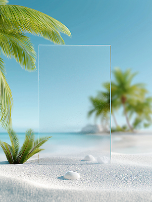 JPG 편집이미지 바다 여행 자연 열대 풍경 해변 일상 야자수 평화 조화 뷰티풀 유리판 편집실사 AI포토 AI콘텐츠 나무 컨셉 라이프 CG 생태계 파일형식