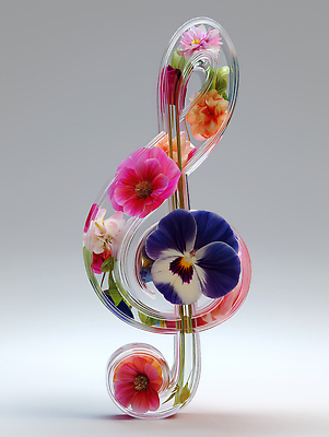 JPG 모양 편집이미지 디자인 꽃 예술 음악 컬러 자연 조형물 감각 작품 조화 멜로디 뷰티풀 창작 편집3D AI컴퓨터그래픽 AI콘텐츠 식물 문화예술 미술 3D 생태계 파일형식