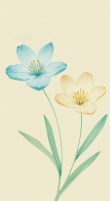 JPG 식물 디자인 꽃 예술 컬러 백그라운드 잎 일러스트 자연 생명 미소 정원 봄 조경 화사함 조화 뷰티풀 성격 국내일러스트 AI일러스트 AI콘텐츠 계절 컨셉 표정 생태계 파일형식