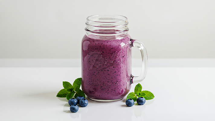 JPG 편집이미지 음료 컬러 재료 디저트 잔 건강 식사 아침식사 민트 블루베리 상큼 편리함 스무디 맛있는 편집실사 AI포토 AI콘텐츠 식기 음식 컨셉 과일 허브 CG 파일형식