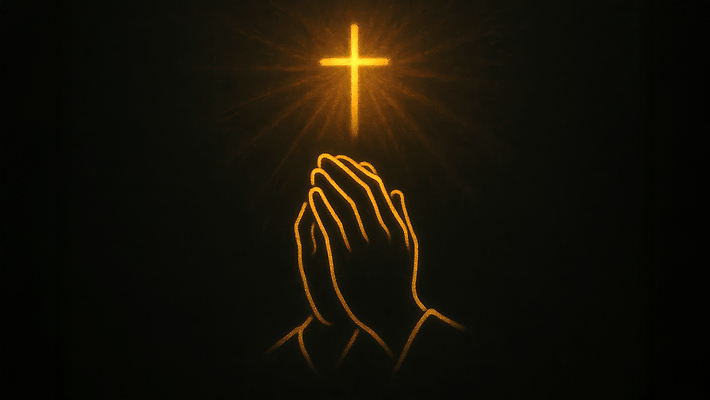 JPG 손 종교 상징 십자가 일러스트 조명 빛 평화 믿음 희망 고요 기쁨 기도 그림 신성 초상화 국내일러스트 AI일러스트 AI콘텐츠 감정 컨셉 신체부위 파일형식