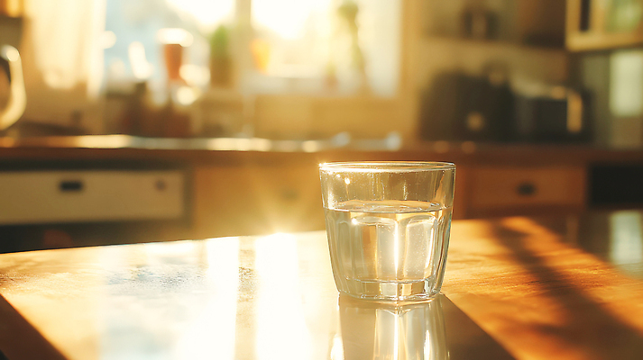 JPG 편집이미지 음료 아침 잔 따뜻함 일상 물 햇빛 반사 주방 맑음 식사 나무탁자 차분 편집실사 AI포토 AI콘텐츠 주간 자연요소 식기 컨셉 탁자 날씨 라이프 태양 CG 파일형식