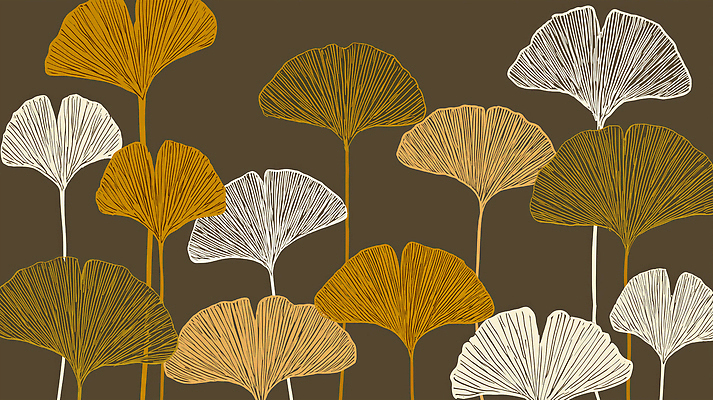 JPG 식물 디자인 컬러 백그라운드 잎 패턴 일러스트 자연 따뜻함 일상 그래픽 가을 공예 모던 그림 화사함 은행나무 뷰티풀 색채 국내일러스트 AI일러스트 AI콘텐츠 나무 계절 컨셉 무늬 취미 라이프 생태계 파일형식