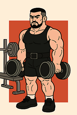 남자 스포츠 포즈 일러스트 근육 건강 운동복 운동 헬스 힘 아령 헬스장 몸무게 웨이트트레이닝 연습 국내일러스트 AI파일 옷 사람 파일형식 벡터