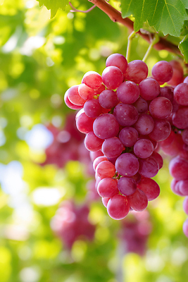 JPG 식물 편집이미지 컬러 과일 자연 포도 가지 건강 풍경 여름 햇빛 농장 농사 수확 신선 과수원 편집실사 AI포토 AI콘텐츠 계절 농업 채소 태양 CG 생태계 파일형식