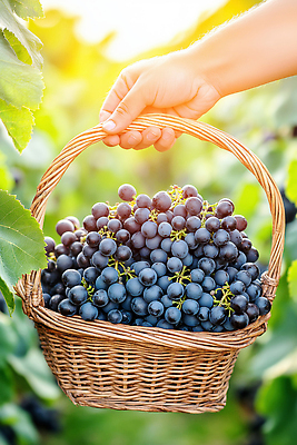 JPG 편집이미지 손 농업 과일 자연 포도 초록색 여름 햇빛 농장 바구니 수확 신선 농부 포도밭 포도나무 의료성형뷰티 편집실사 AI인물포토 AI콘텐츠 직업 계절 산업 컬러 밭 신체부위 태양 과일나무 CG 생태계 파일형식 AI포토