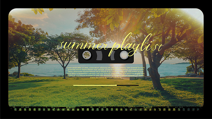 나무 템플릿 바다 자연 날씨 휴식 풍경 초원 해변 여름 햇빛 평화 공간 시세 플레이리스트 이미지템플릿 AI파일 식물 계절 음악 컨셉 금융 태양 생태계 파일형식 벡터