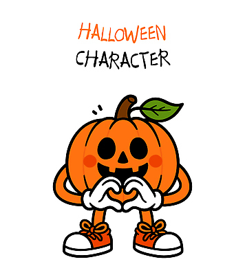 캐릭터 손 열매 상징 컬러 일러스트 호박 아이디어 표정 장식 귀여움 축제 할로윈 하트 만화 심볼 즐거움 조화 생동감 창의성 특별함 일러캐릭터 AI파일 모양 식물 감정 컨셉 채소 신체부위 파일형식 벡터