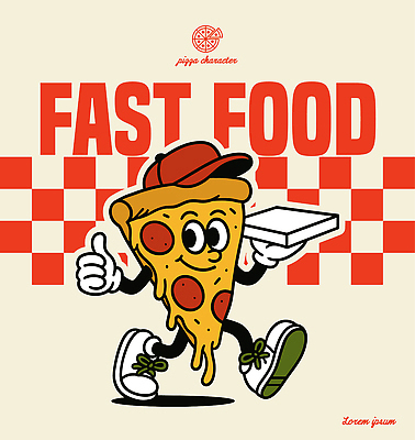 캐릭터 음식 백그라운드 일러스트 손가락 디저트 피자 패스트푸드 웃음 그래픽 귀여움 주방 레스토랑 만화 배송 메뉴 체크무늬 점심 애니메이션 피자조각 스타일 일러캐릭터 AI파일 손 조각 컨셉 무늬 서양음식 표정 식당 인스턴트 파일형식 벡터