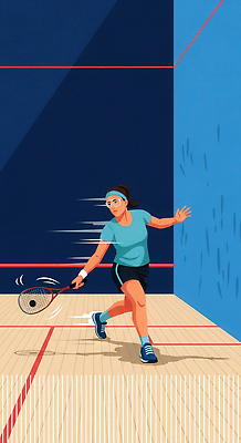 JPG 스포츠 운동화 일러스트 공 경기 운동복 운동 경쟁 코트 라켓 스쿼시라켓 집중 연습 체육관 역동적 스쿼시 국내일러스트 AI일러스트 AI콘텐츠 옷 스포츠용품 신발 컨셉 건강 구기 외투 파일형식