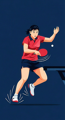 JPG 스포츠 포즈 일러스트 공 탁자 경기 공중 운동 점프 힘 경쟁 경기장 시간 스윙 탁구 집중 체육 연습 액션 국내일러스트 AI일러스트 AI콘텐츠 가구 컨셉 스포츠시설 모션 건강 구기 파일형식