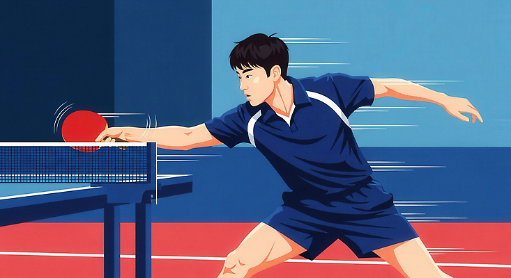 JPG 무료이미지 손 남자 스포츠 일러스트 공 모션 탁자 협력 운동선수 기술 경기 운동 경쟁 경기장 탁구 집중 연습 역동적 열정 리듬 순간 국내일러스트 AI일러스트 AI콘텐츠 감정 가구 컨셉 스포츠시설 건강 사람 신체부위 구기 파일형식