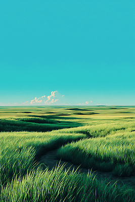 JPG 구름 편집이미지 길 자연 하늘 생명 풍경 초원 초록색 파란색 평화 고요 촉촉함 대기 편집실사 AI포토 AI콘텐츠 자연요소 컬러 컨셉 젖음 CG 생태계 파일형식