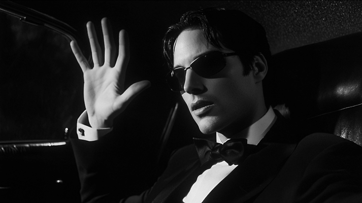 JPG 편집이미지 손 남자 야경 흑백 사람 정장 선글라스 검은색 도시 분위기 차 차안 의료성형뷰티 편집실사 AI인물포토 AI콘텐츠 옷 안경 음료 컬러 컨셉 촬영기법 신체부위 야간 CG 파일형식 풍경_경치 AI포토