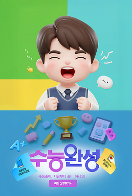 PSD 편집이미지 학생 교육 상징 성공 그래픽 학습 기쁨 수능 도구 표현 목표 결과 노력 이미지편집 감정 컨셉 시험 파일형식