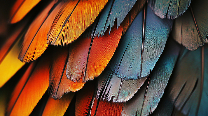 JPG 편집이미지 컬러 패턴 자연 조류 장식 환경 깃털 생태계 질감 생물학 부드러움 조화 뷰티풀 생동감 편집실사 AI포토 AI콘텐츠 동물 교육 무늬 감각 CG 파일형식