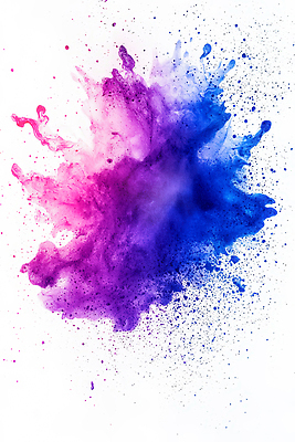 JPG 모양 편집이미지 예술 컬러 백그라운드 추상 파란색 보라색 화려 미술감상 색소 창의성 편집실사 AI컴퓨터그래픽 AI콘텐츠 컨셉 무늬 CG 파일형식