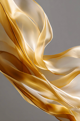 JPG 편집이미지 디자인 컬러 곡선 조명 공중 흐름 우아함 실크 천 질감 반투명 패브릭 편집실사 AI포토 AI콘텐츠 선 컨셉 직물 CG 파일형식