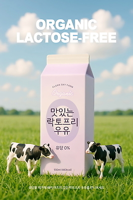 PSD 편집이미지 자연 유제품 건강 농장 모형 깨끗함 우유 신선 젖소 유기농 유산균 비건 이미지편집 웰빙 컨셉 농업 소 생태계 채식주의자 파일형식
