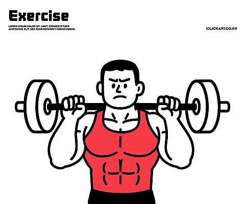 캐릭터 남자 스포츠 일러스트 근육 건강 피곤 친구 운동복 운동 운동기구 헬스 힘 아령 에너지 몸무게 연습 체육관 근력 국내일러스트 일러캐릭터 AI파일 옷 컨셉 관계 사람 파일형식 벡터
