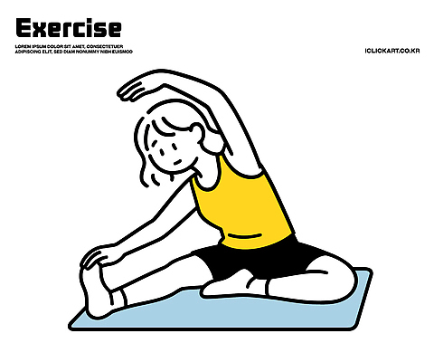 캐릭터 라이프스타일 여자 몸매관리 다이어트 일러스트 요가 건강 운동 헬스 스트레칭 유연 연습 팔 자기관리 가교 국내일러스트 일러캐릭터 AI파일 건축물 웰빙 사람 생활 신체부위 파일형식 벡터