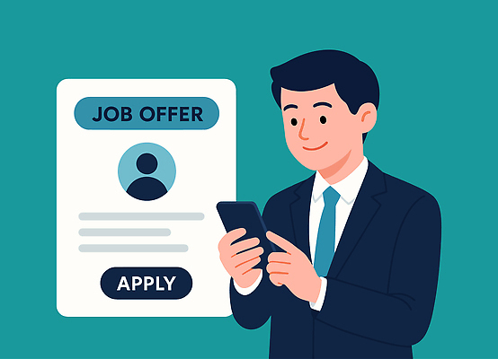 남자 일러스트 성공 직장 기술 정장 경제 스마트폰 정보 구직 업무 시장 전문직 알림 기회 취업준비생 일자리 커리어 지원 채용 국내일러스트 AI파일 직업 옷 컨셉 회사 비즈니스 사람 핸드폰 스마트기기 작업 파일형식 벡터