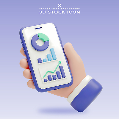 PSD 편집이미지 손 통계 그래프 기술 경제 스마트폰 유행 3D 자료 어플리케이션 주식 분석 투자 편집3D 컨셉 비즈니스 신체부위 금융 핸드폰 스마트기기 디지털합성 파일형식
