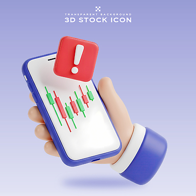 PSD 편집이미지 손 경고 그래픽 금융 스마트폰 3D 디지털 스크린 어플리케이션 주식 하락 투자 상승 서류판 편집3D 컨셉 비즈니스 신체부위 경제 핸드폰 스마트기기 사무용품 디지털합성 파일형식