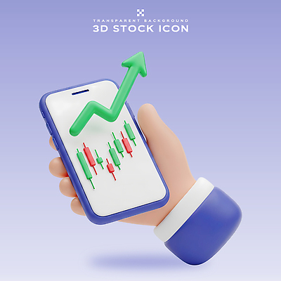 PSD 편집이미지 손 그래프 금융 경제 스마트폰 3D 디지털 거래 시장 주식 분석 투자 상승 수익 서류판 편집3D 컨셉 비즈니스 신체부위 핸드폰 스마트기기 사무용품 디지털합성 파일형식