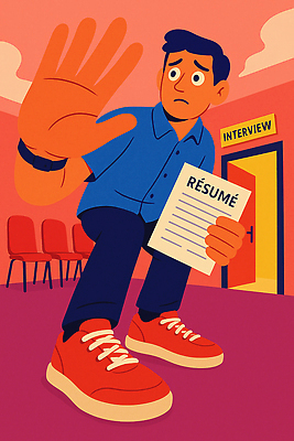 JPG 남자 컬러 포즈 신발 일러스트 직장 실내 표정 일상 청바지 표현 대기 입장 오브젝트 준비 면접 긴장 이력서 대기실 국내일러스트 AI일러스트 AI콘텐츠 감정 회사 비즈니스 바지 사람 내부 라이프 공간 파일형식