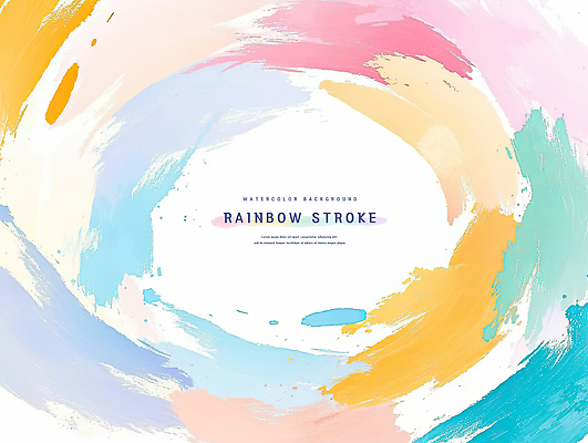 PSD 디자인 감정 예술 컬러 백그라운드 패턴 일러스트 수채화 물감 표현 원형 감각 혼합 그림 뷰티풀 생동감 창의성 국내일러스트 도형 무늬 미술도구 파일형식