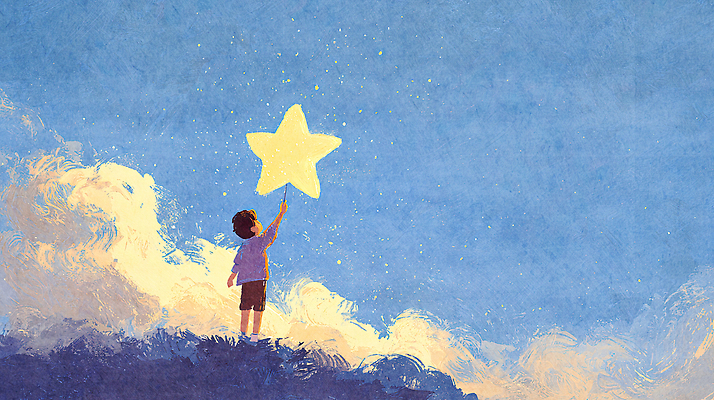 JPG 구름 손 감정 별 어린이 일러스트 상상 자연 하늘 동화 밝음 풍경 소년 반짝임 평화 우주 희망 꿈 저녁 신비 환상 국내일러스트 AI일러스트 AI콘텐츠 자연요소 남자 컨셉 모션 사람 신체부위 야간 생태계 파일형식