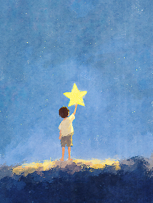 JPG 손 감정 별 어린이 예술 일러스트 상상 자연 하늘 소년 여름 빛 희망 꿈 신비 그림 장면 별빛 창의성 국내일러스트 AI일러스트 AI콘텐츠 자연요소 계절 남자 컨셉 사람 신체부위 생태계 파일형식