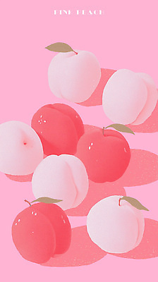 모양 PSD 식물 디자인 음료 분홍색 컬러 과일 일러스트 자연 장식 여름 농장 신선 원형 달콤 맛 배열 질감 복숭아 국내일러스트 도형 계절 컨셉 농업 생태계 파일형식