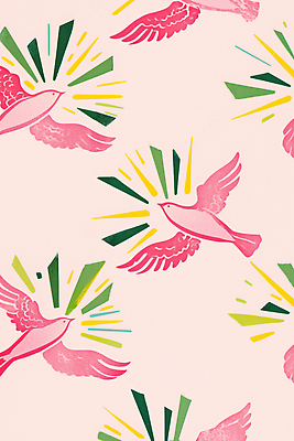 JPG 디자인 예술 분홍색 컬러 백그라운드 패턴 일러스트 자연 생명 형상 그래픽 장식 자유 비행 오브젝트 화사함 날갯짓 뷰티풀 창의력 국내일러스트 AI일러스트 AI콘텐츠 컨셉 무늬 생태계 파일형식