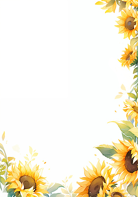 JPG 식물 계절 꽃 감정 백그라운드 일러스트 자연 생명 해바라기 밝음 미소 풍경 장식 초록색 여름 햇빛 화사함 조화 뷰티풀 색감 생동감 국내일러스트 AI일러스트 AI콘텐츠 컬러 컨셉 표정 태양 생태계 파일형식