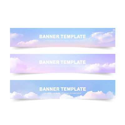 구름 템플릿 디자인 배너 배너템플릿 컬러 백그라운드 자연 하늘 그래픽 파란색 배열 레이아웃 부드러움 소프트 이미지템플릿 AI파일 자연요소 감각 생태계 파일형식 벡터