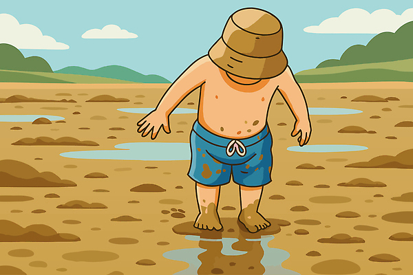 어린이 컬러 신발 일러스트 모션 발 자연 물놀이 바닥 여름 모래사장 햇빛 흙 기쁨 자유 탐험 즐거움 국내일러스트 AI파일 계절 감정 바다 컨셉 놀이 사람 신체부위 태양 생태계 파일형식 벡터