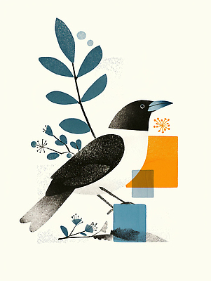 JPG 모양 나무 식물 디자인 예술 컬러 백그라운드 잎 일러스트 자연 조류 그래픽 파란색 흰색 작업 기하학 조화 국내일러스트 AI일러스트 AI콘텐츠 동물 무늬 생태계 파일형식