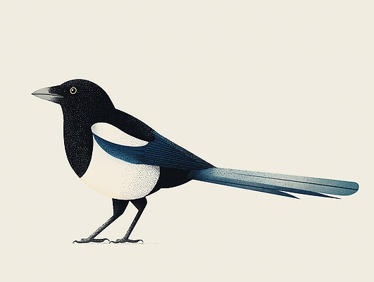 JPG 모양 동물 디자인 예술 컬러 일러스트 자연 조류 생명 동물원 미술 깨끗함 관찰 그림 심플 까치 뷰티풀 창의성 국내일러스트 멸종위기종 AI일러스트 AI콘텐츠 컨셉 모션 문화예술 생태계 파일형식