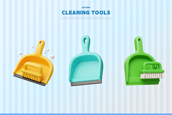 PSD 편집이미지 디자인 컬러 실내 손잡이 일상 3D 환경 도구 작업 청소 정리 편집3D 내부 라이프 디지털합성 파일형식