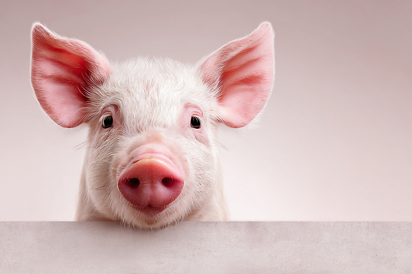 JPG 동물 편집이미지 분홍색 백그라운드 털 표정 동물원 웃음 반려동물 농장 흰색 코 귀 아기돼지 편집실사 AI포토 AI콘텐츠 새끼 컬러 농업 신체부위 돼지 CG 파일형식