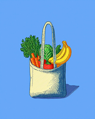 JPG 무료이미지 음식 토마토 채소 과일 일러스트 재료 자연 바나나 건강 요리 장보기 식사 당근 신선 시장 상추 장바구니 유기농 손질 비타민 패브릭 국내일러스트 AI일러스트 AI콘텐츠 웰빙 뿌리채소 쇼핑 바구니 직물 생태계 영양소 파일형식