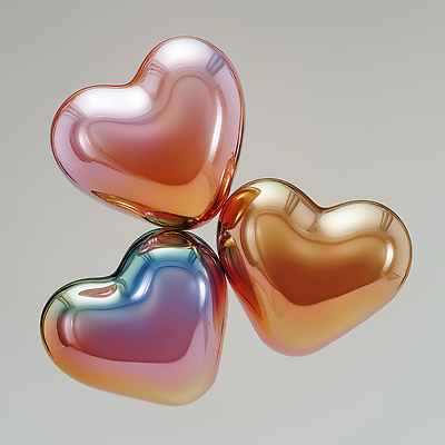 JPG 모양 편집이미지 디자인 감정 예술 상징 컬러 사랑 장식 반짝임 하트 구슬 부드러움 조화 뷰티풀 편집3D AI컴퓨터그래픽 AI콘텐츠 모션 3D 감각 파일형식