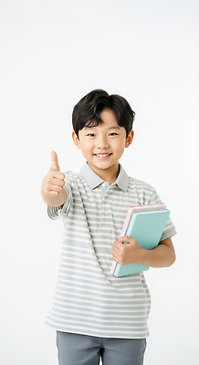 JPG 편집이미지 옷 교육 어린이 학교 모션 놀이 웃음 소년 책 학습 최고 자신감 즐거움 긍정적 의료성형뷰티 편집실사 AI인물포토 AI콘텐츠 남자 감정 표정 사람 CG 파일형식 AI포토