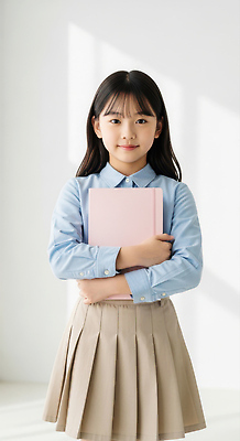 JPG 편집이미지 어린이교육 셔츠 안기 소녀 학습 인테리어 햇빛 방 준비물 플레어스커트 의료성형뷰티 편집실사 AI인물포토 AI콘텐츠 디자인 여자 교육 어린이 상의 모션 치마 태양 CG 파일형식 AI포토