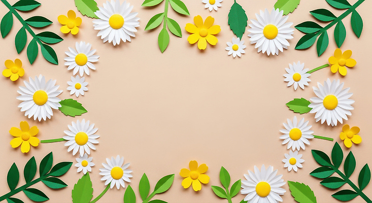 JPG 편집이미지 디자인 꽃 컬러 백그라운드 잎 자연 장식 봄 그림 수공예 뷰티풀 생동감 편집실사 AI포토 AI콘텐츠 식물 계절 공예 CG 생태계 파일형식