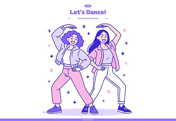 캐릭터 패션 별 컬러 포즈 백그라운드 일러스트 모션 놀이 웃음 취미 친구 매력적 표현 춤 즐거움 일러캐릭터 AI파일 자연요소 감정 컨셉 관계 문화예술 표정 파일형식 벡터