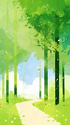 JPG 나무 그릇 꽃 길 일러스트 자연 하늘 생명 아침 나뭇잎 풍경 초록색 여름 햇빛 평화 산책 산책로 숲 뷰티풀 싱그러움 국내일러스트 AI일러스트 AI콘텐츠 주간 식물 식기 계절 컬러 컨셉 잎 휴식 태양 생태계 파일형식